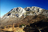 Parnitha, een van de bergen die Athene beschermen, is ook een Nationaal park