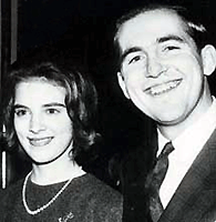 King Constantine II and Queen Anne-Marie in 1966 = Ο Βασιλιάς Κωνσταντίνος ο 2ος και η Βασίλισσα Άννα-Μαρία το 1966