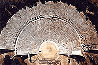 Het amphitheater van Epidaurus