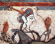 Fresco in Mycenae