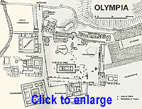 Site map of Olympia