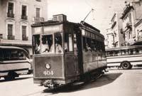De oude Atheense tram