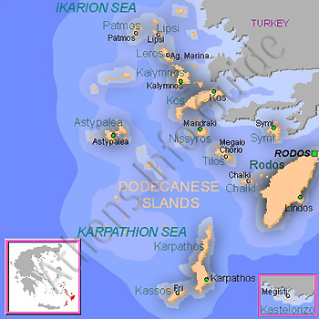 Hotels op de Dodecanese eilanden
