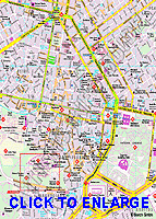 Athens City Centre map