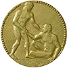 1924 Paris medal