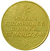 1948 St. Moritz medaille