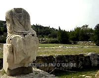 De Oude Agora in Athene