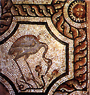 Mozaïek uit de Basilica van Ilissos en Martyrium van Sint Leonides in Athene