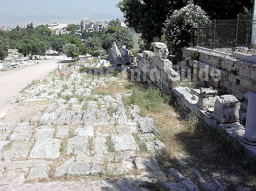 Panatheense weg, Agora, Athene
