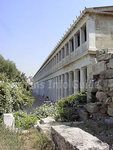 The rebuild Stoa of Attalos