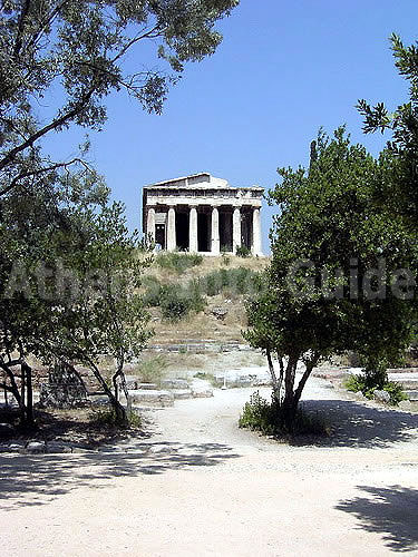 Tempel van Hephaistos, Agora, Athene