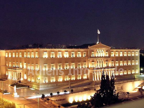 Parlementsgebouw, Syntagma Plein, Athene