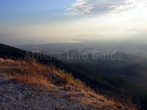 View from Imittos Mountain