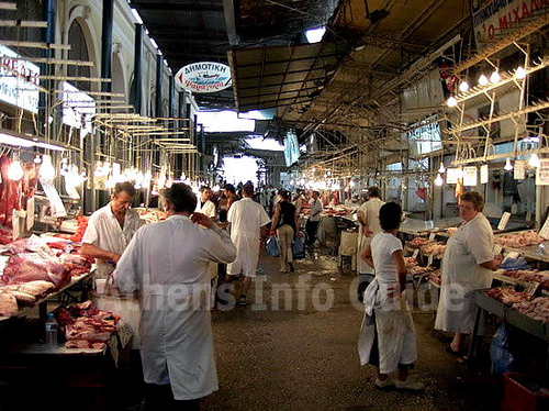 Athens central market