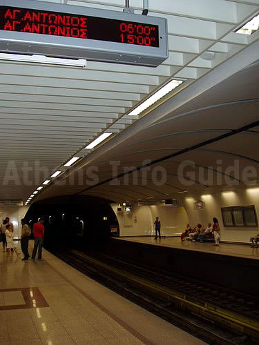 Omonia metro station
