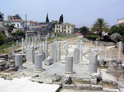 Romeinse agora, Athene