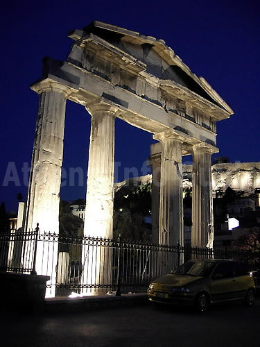 Gate of Athena Archegetis, Roman Agora,  Athens
