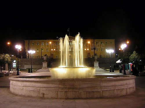 Fountain at Syntagma Square