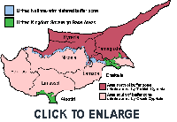 «Зелёная линия», отделившая турецкую зону на севере и греческую на юге