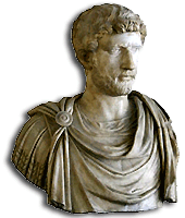 Publius Aelius Traianus Hadrianus, gekend als Hardrianus (117-137), de grote weldoener van Athene gedurende de Romeinse Overheersing