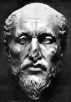 Proclus (412-485), de beroemde filosoof en hoofd van de Neoplatonische Academie van Athene