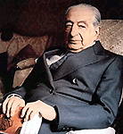 Constantinos Tsatsos, President of the Hellenic Republic from May 1975 until May 1980