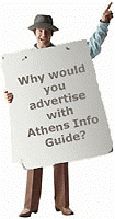 Adverteren bij Athens Info Guide brengt op!