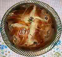 Christopsomo (Christmas bread) 