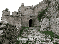 The entrance to the fortress