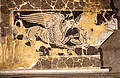 Mosaic pebbled floor