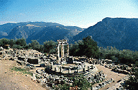 Temple in Delphi