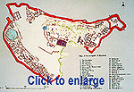 Site map of Mycenae
