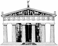 The temple of Zeus