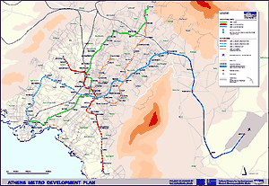 Metronetwerk van Athene