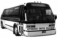 Take the bus to Athens