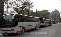Bus Termina A on Kifissou Avenue in Athene