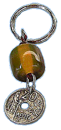 Greek hand-made key-ring