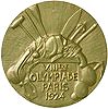 1924 Paris medal