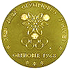 1968 Grenoble medal obverse