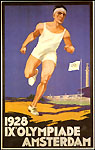 1928 Amsterdam Olympic poster