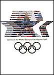 1984 Los Angeles Olympic poster