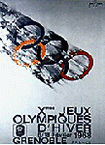1968 Grenoble Olympic poster