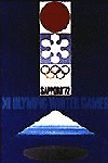 1972 Sapporo Olympic poster