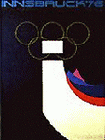 1976 Innsbruck Olympic poster