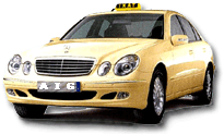 Taxivervoer in  Athene en Griekenland