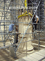 Conservation works on the Acropolis