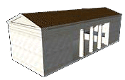 Реконструкция юго-западного фонтанного дома — 3D-модель работы проекта «Kronoskaf»