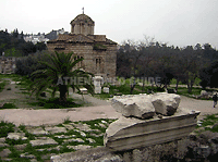 The Holy Apostles Solaki church in the Ancient Agora