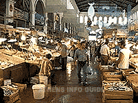 The Athens fish market