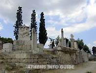 Керамейкос, древнее кладбище Афин